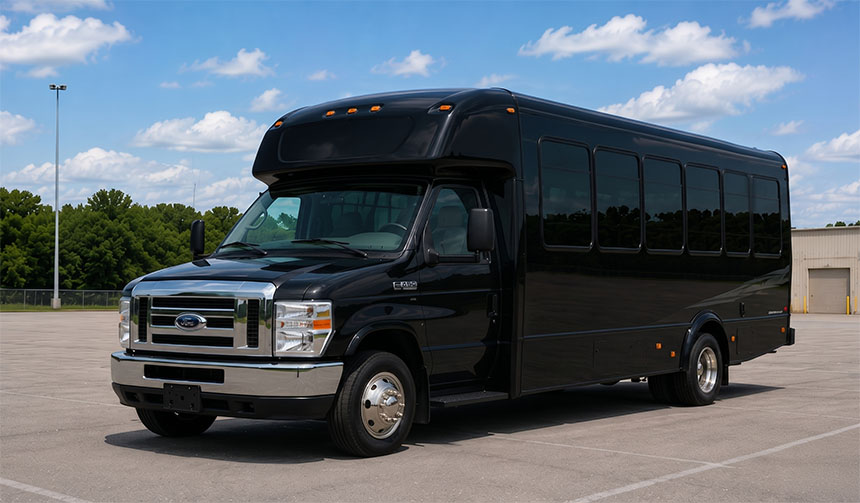 20-passenger minibus for charter in Dearborn, MI