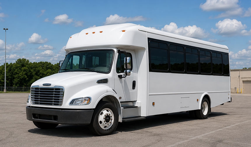 25-passenger minibus for charter in Dearborn, MI